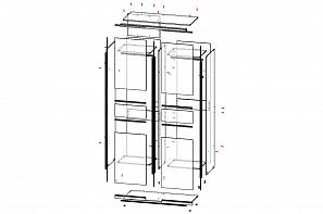 Шкаф-купе 30 BMS