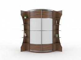 Шкаф-купе радиусный Жози 29 BMS