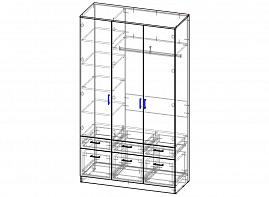 Шкаф распашной Класс 3.4 BMS