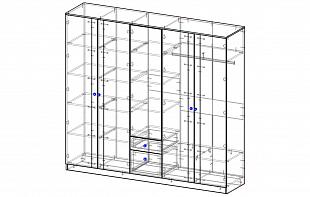 Шкаф распашной Класс 5.2-2 BMS