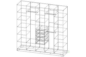 Гардеробная Мишель 1.01 BMS