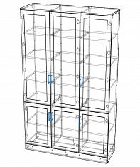 Шкаф книжный 3 №3 BMS