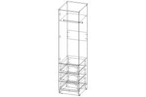 Шкаф распашной Арт 5 BMS