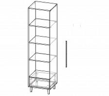 Книжный шкаф Malmo 1 BMS