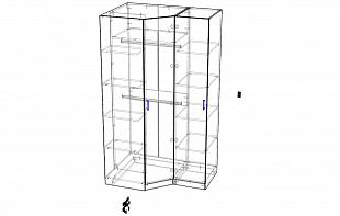 Шкаф Меркурий люкс-1 BMS