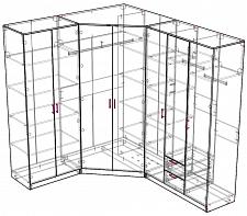Комплект шкафов Глянец 18-3D BMS