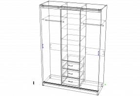 Шкаф-купе Виктория-2.10 BMS