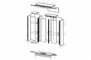 Шкаф-купе СП-4520 BMS