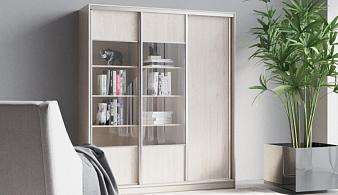 Книжный шкаф-купе Библиотека 3 BMS