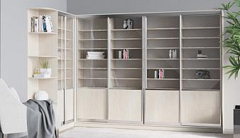 Книжный шкаф-купе Парма 3 BMS