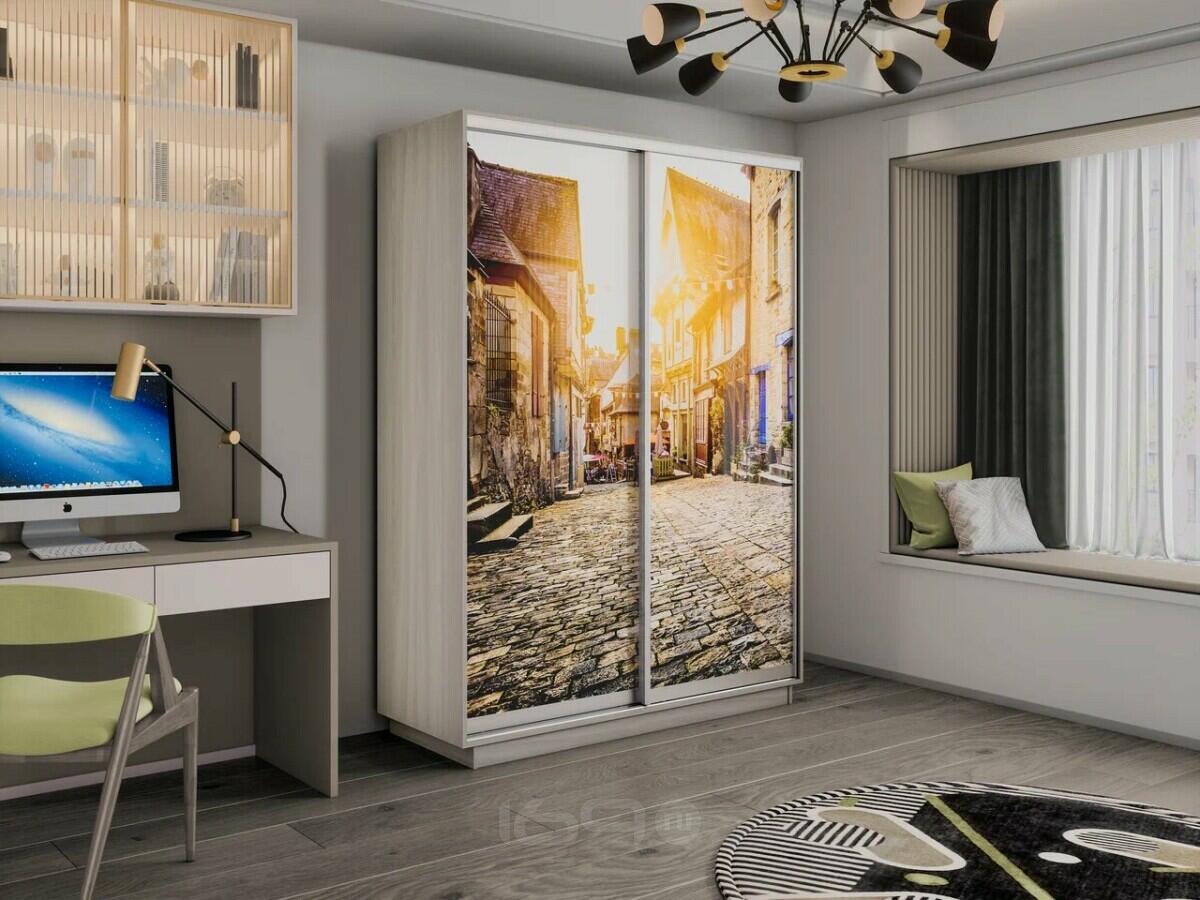 Шкаф-купе 1200x600x2200 Экспресс ЛДСП