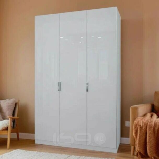Шкаф 1500x580x2356 Тренд Белая шагрень ЛДСП