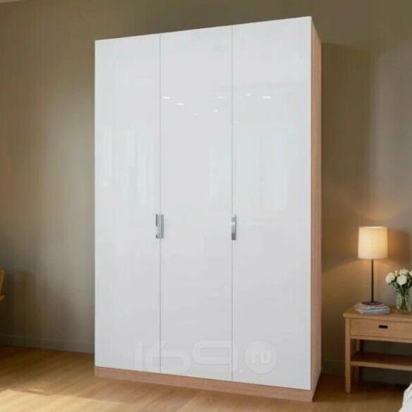 Шкаф 1500x580x2356 Тренд Белый глянец ЛДСП