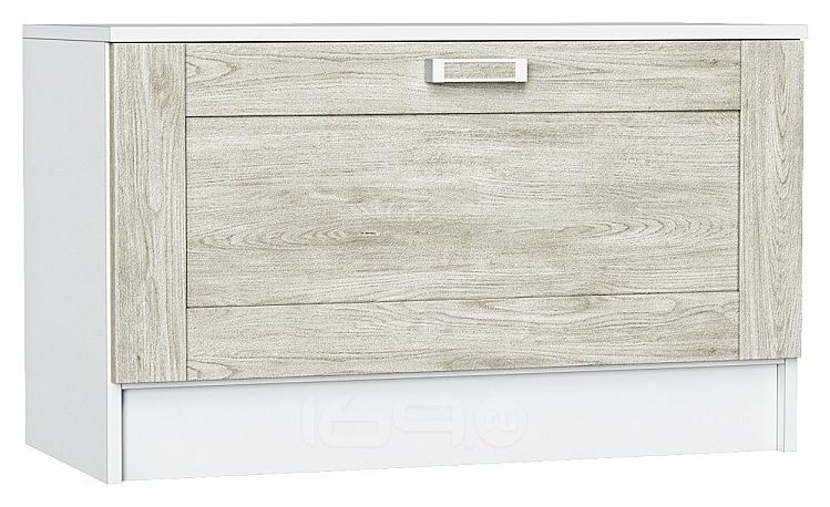 Тумба Стиль ТБ-800 Nordic Oak Белый