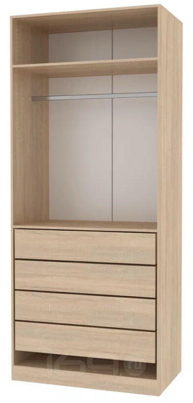 Шкаф 1000/580/2356 Тренд ЛДСП