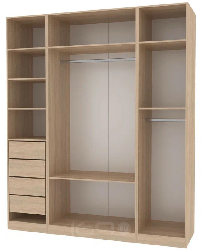 Шкаф 2000/580/2356 Тренд ЛДСП