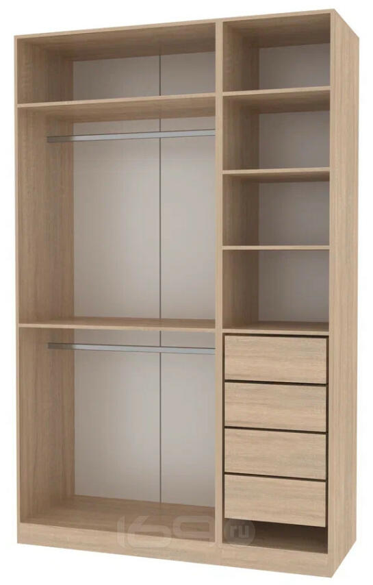 Шкаф 1500/580/2356 Тренд ЛДСП