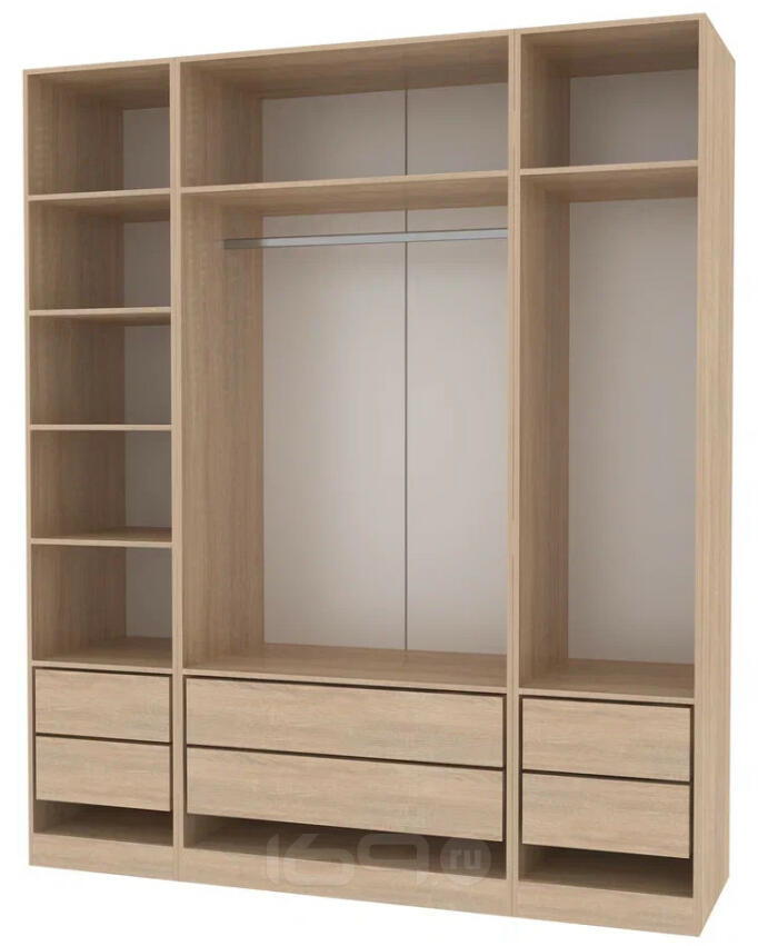 Шкаф 2000/580/2356 Тренд ЛДСП