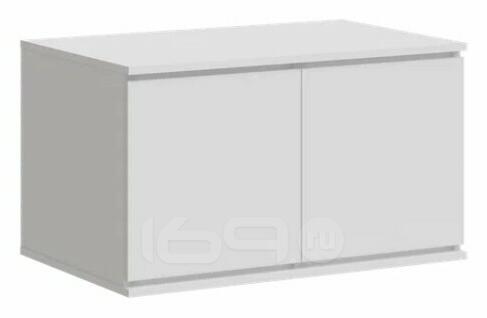 Челси Антресоль к шкафу (800) (Белый глянец холодный, белый)