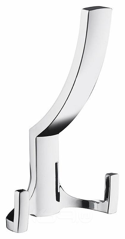 Крючок мебельный трехрожковый KR-0340 Хром