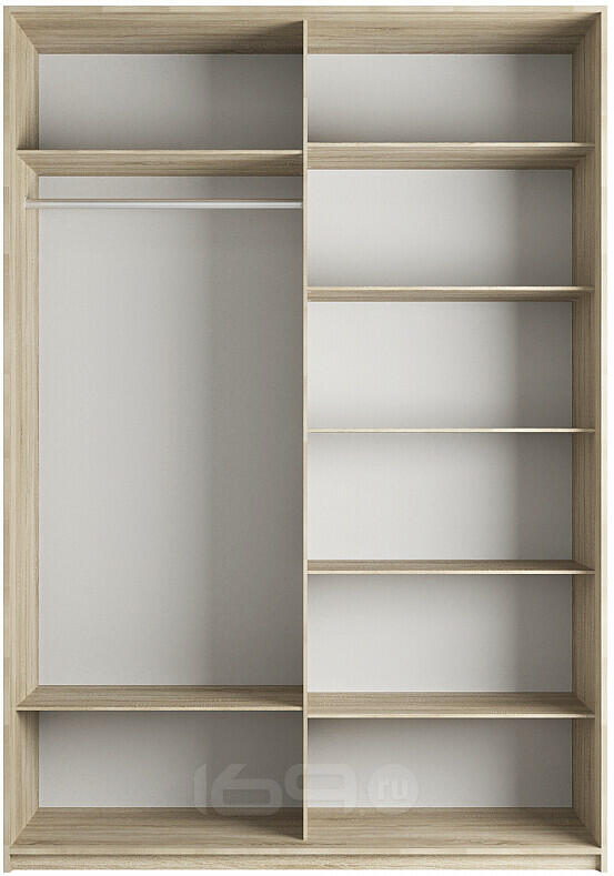 Шкаф-купе 1400x570x2300 Прайм