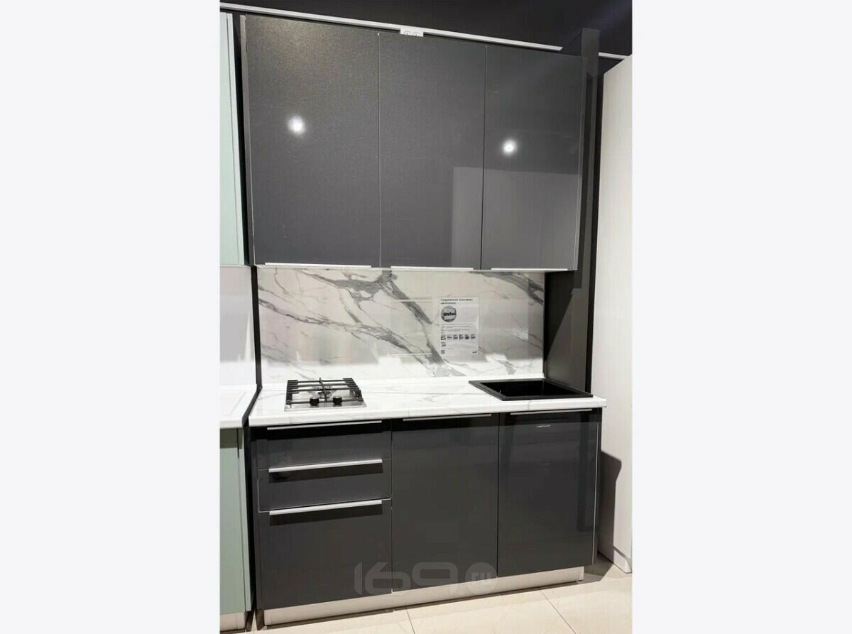 Модульный кухонный гарнитур Фьюжн Anthracite/Белый 2330x1500x600
