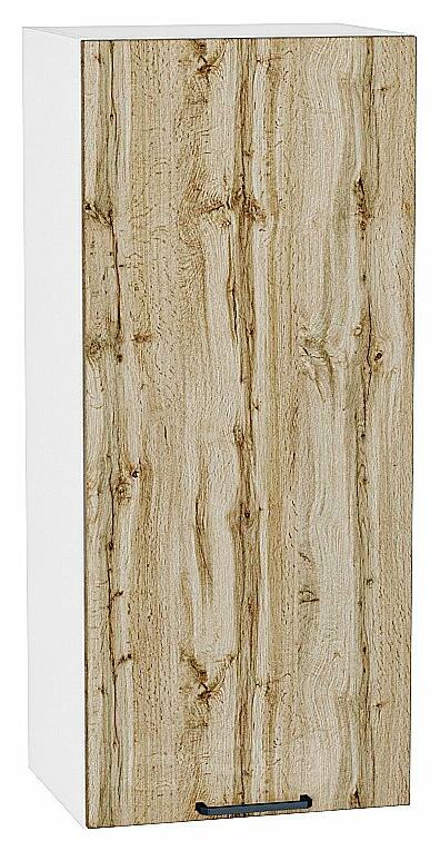 Шкаф верхний с 1-ой дверцей Флэт Wotan Oak 2S/Белый 920*400*318