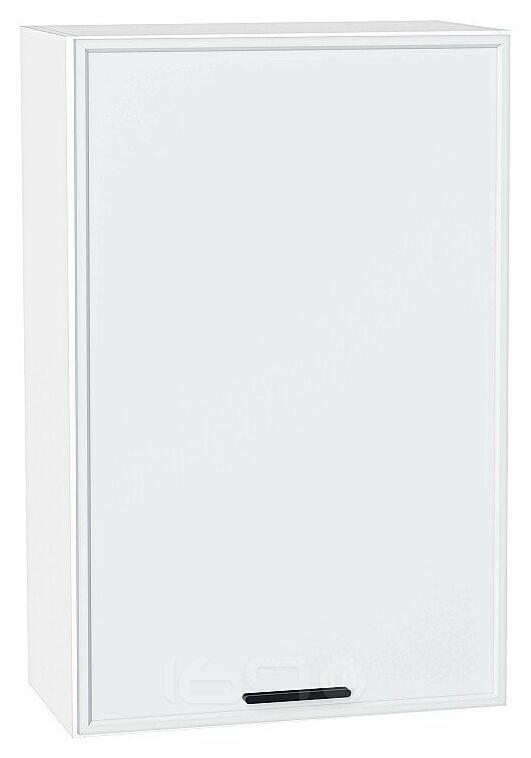 Шкаф верхний с 1-ой дверцей Фрейм White Silk/Белый 920*600*324