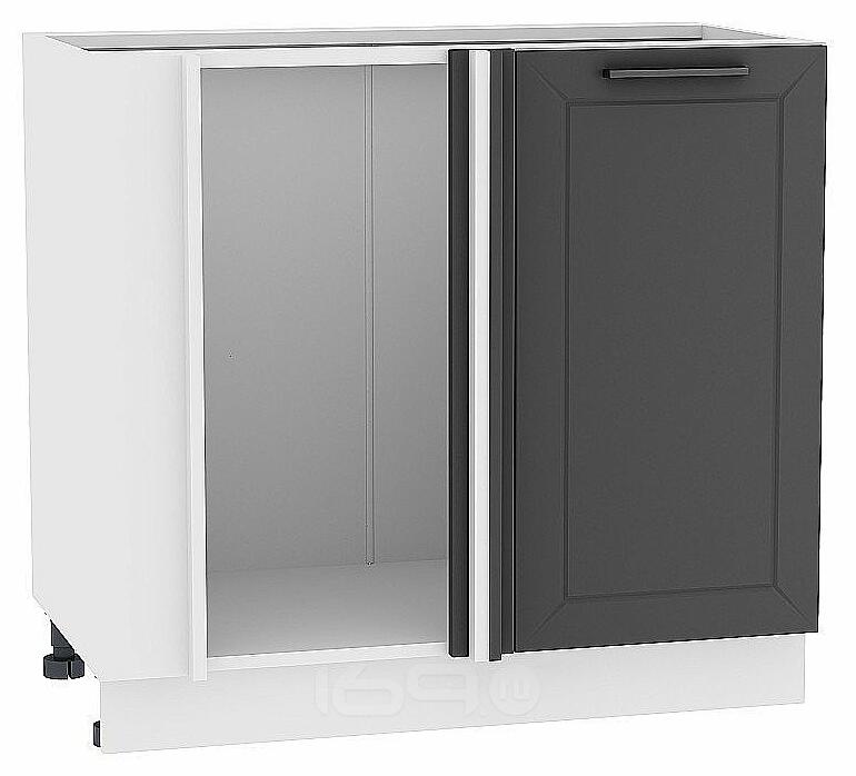 Шкаф нижний угловой Глетчер Маренго Силк Белый 816*890*478