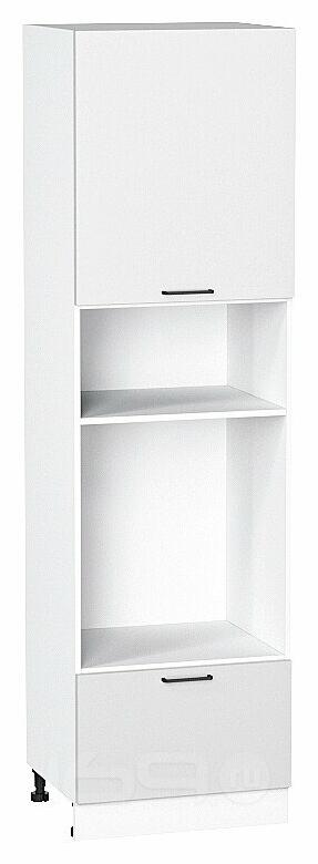 Шкаф пенал с 1-ой дверцей и ящиком под технику Флэт White In 2S/Белый 2132*600*574