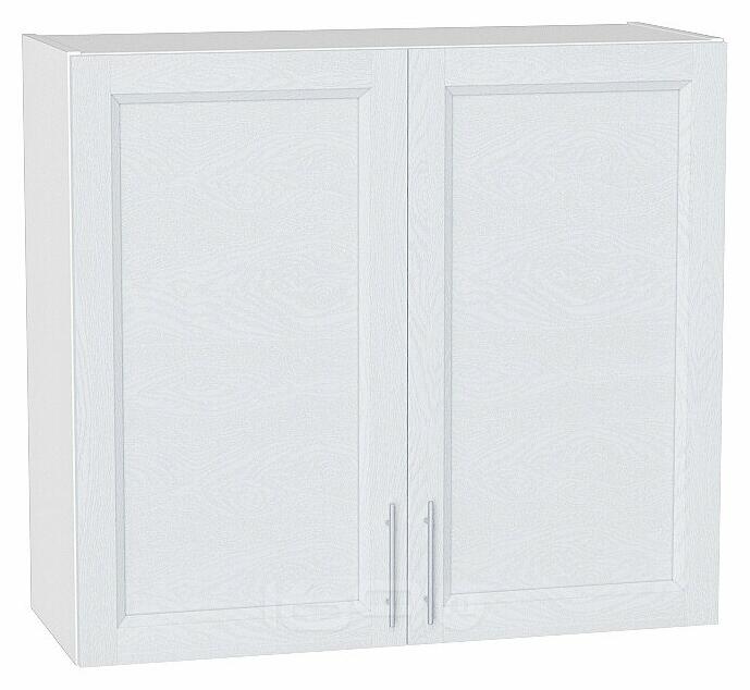 Шкаф верхний с 2-мя дверцами Сканди White Softwood/Белый 716*800*318