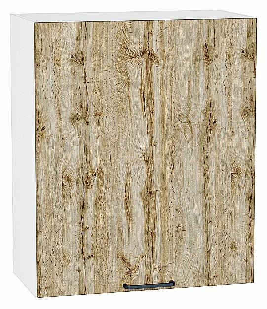 Шкаф верхний с 1-ой дверцей Флэт Wotan Oak 2S/Белый 716*600*318