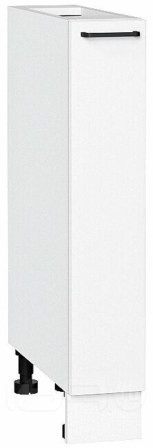 Шкаф нижний бутылочница Флэт White In 2S/Белый 816*150*478