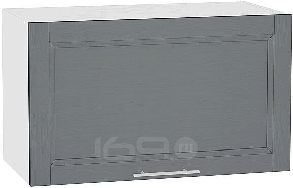 Шкаф верхний горизонтальный Сканди ВГ 600 Graphite Softwood-Белый