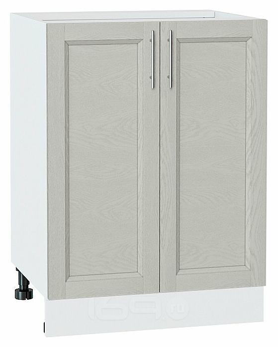 Шкаф нижний с 2-мя дверцами Сканди Cappuccino Softwood Белый 816*600*480