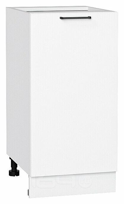 Шкаф нижний с 1-ой дверцей Флэт White In 2S/Белый 816*400*478