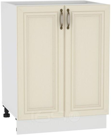 Шкаф нижний с 2-мя дверцами Шале Н 600 Ivory-Белый