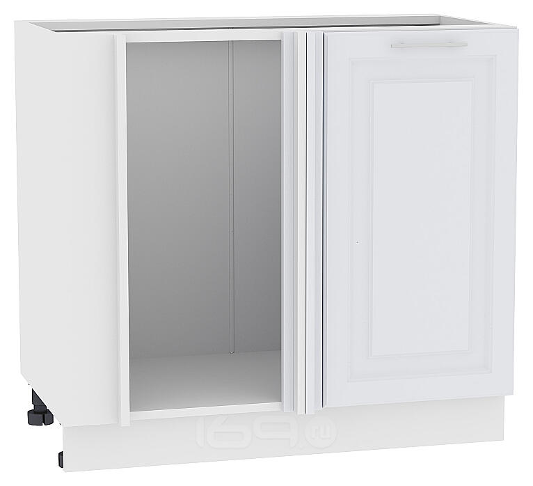 Шкаф нижний угловой Ницца Royal НУ 990М Blanco-Белый