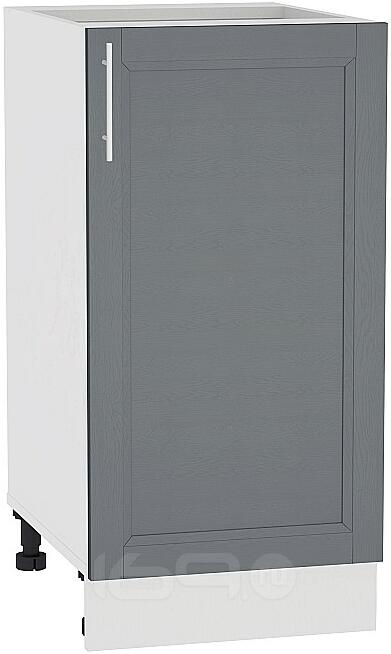 Шкаф нижний с 1-ой дверцей Сканди Н 400 Graphite Softwood-Белый