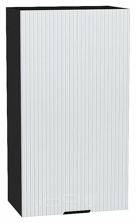 Шкаф верхний с 1-ой дверцей Евро Лайн Белый / Graphite 920*500*318