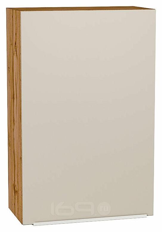Шкаф верхний с 1-ой дверцей Фьюжн Cream Silk/Дуб Вотан 920*600*320