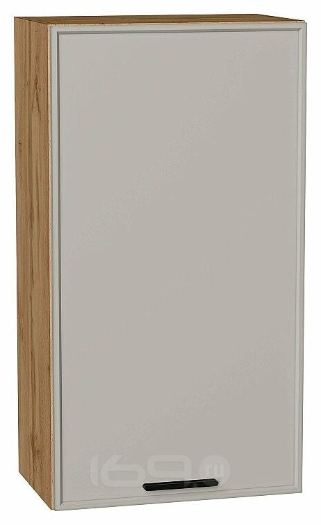 Шкаф верхний с 1-ой дверцей Фрейм Grey Silk Дуб Вотан 920*500*324