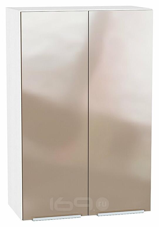 Шкаф верхний с 2-мя дверцами Фьюжн Gallant Белый 920*600*320