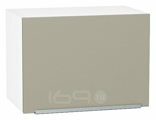 Шкаф верхний горизонтальный Фьюжн Silky Grey Белый 358*500*320