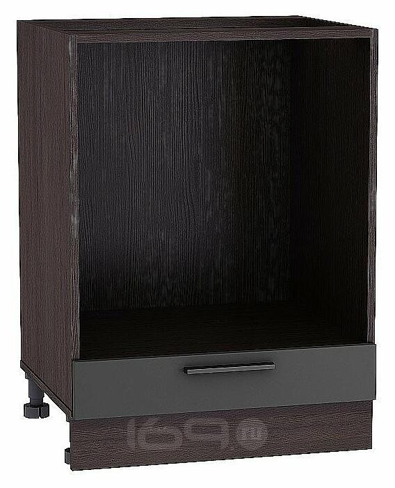 Шкаф нижний под духовку Глетчер Маренго Силк Graphite 816*600*474