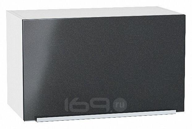 Шкаф верхний горизонтальный Фьюжн Anthracite Белый 358*600*320