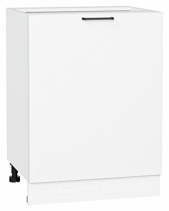 Шкаф нижний с 1-ой дверцей Флэт White In 2S/Белый 816*600*478