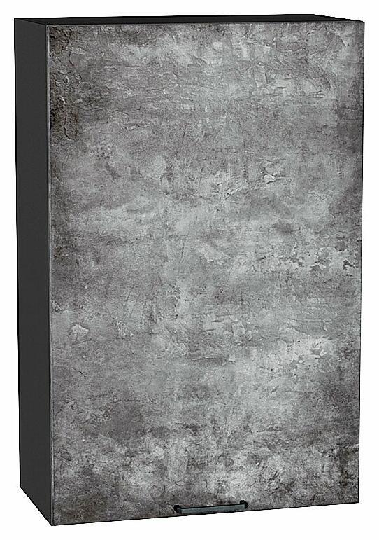 Шкаф верхний с 1-ой дверцей Флэт Temple Stone 2S/Graphite 920*600*318