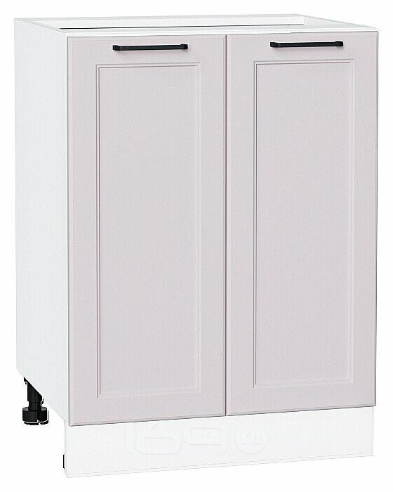 Шкаф нижний с 2-мя дверцами Барселона Кашемир Белый 816*600*484
