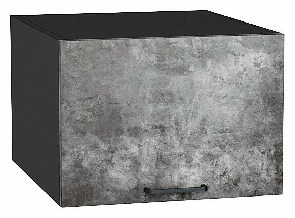 Шкаф верхний горизонтальный глубокий Флэт Temple Stone 2S/Graphite 358*500*574